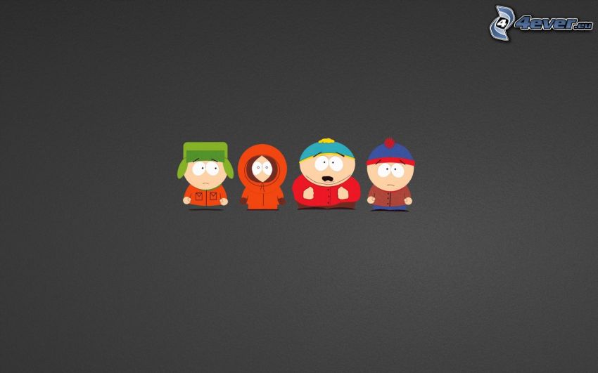 South Park, rajzolt figurák