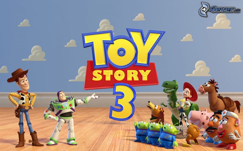 Toy Story 3, Buzz Lightyear, Woody