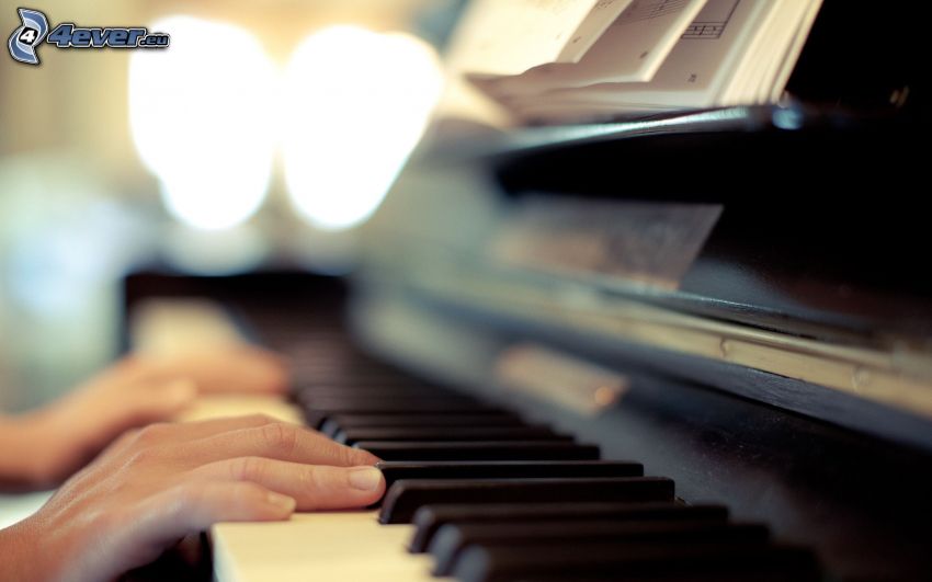 zongorázás, kezek