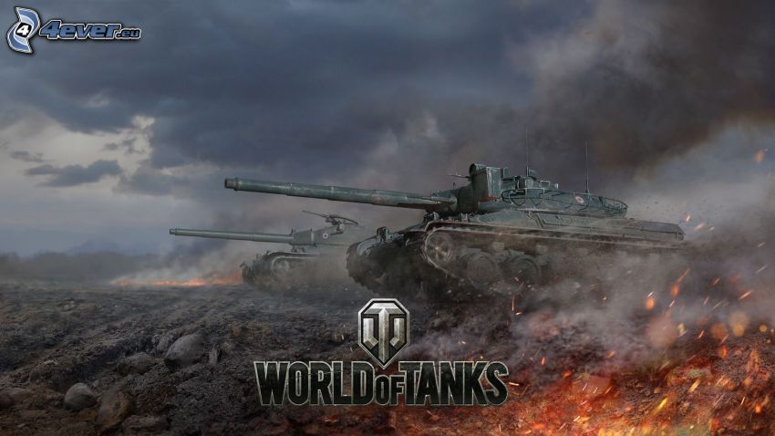 World of Tanks, tankok, füst