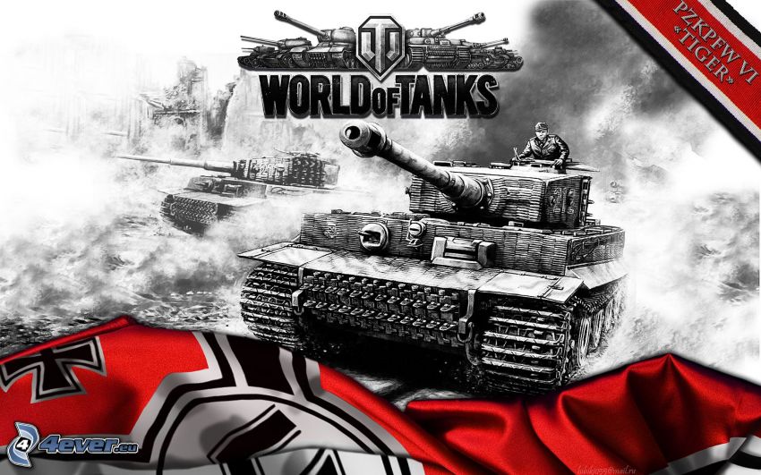 World of Tanks, Tiger, tank, Wehrmacht