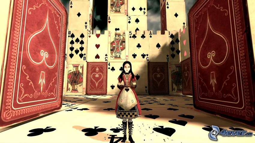 Alice: Madness Returns, kártyák