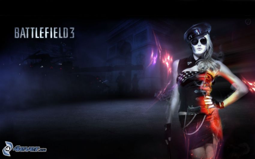 Battlefield 3, rendőrnő, nő