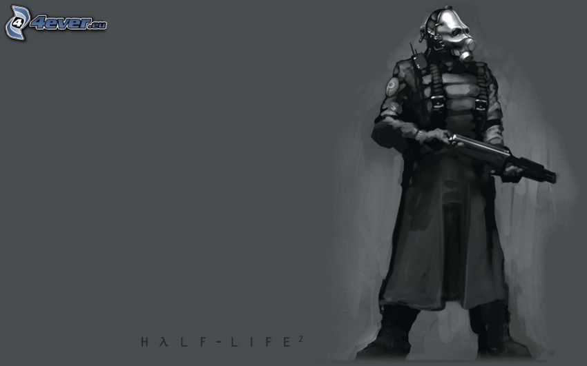 Half-Life 2, ember gázálarcban