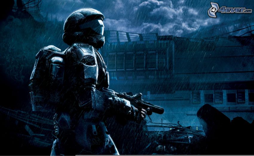 Halo 3: ODST, sci-fi katona
