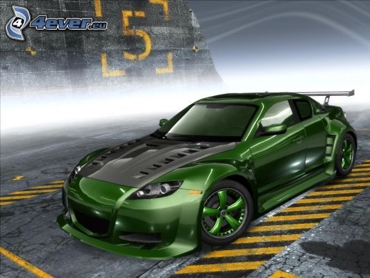 Mazda RX8, tuning, Need For Speed, Pro street