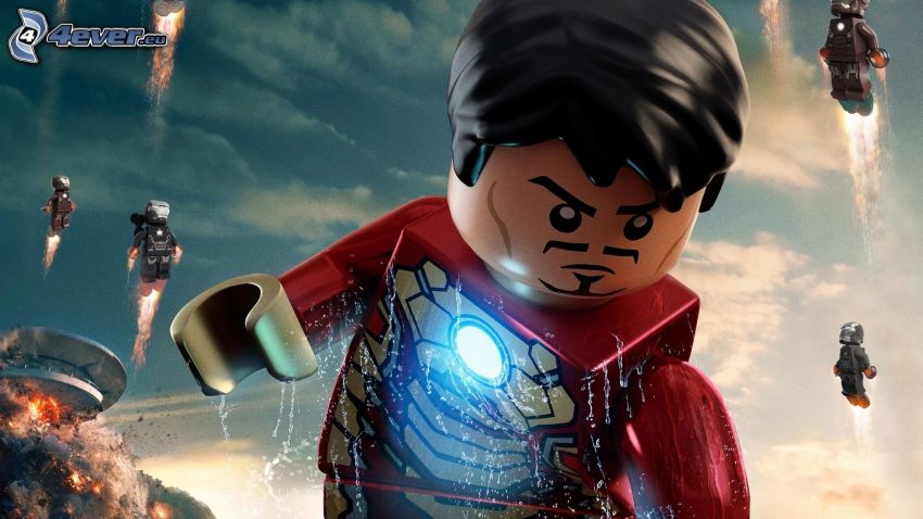 Iron Man, Lego, pálcikaember