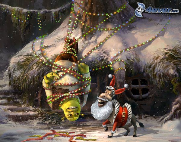 Shrek, karácsony
