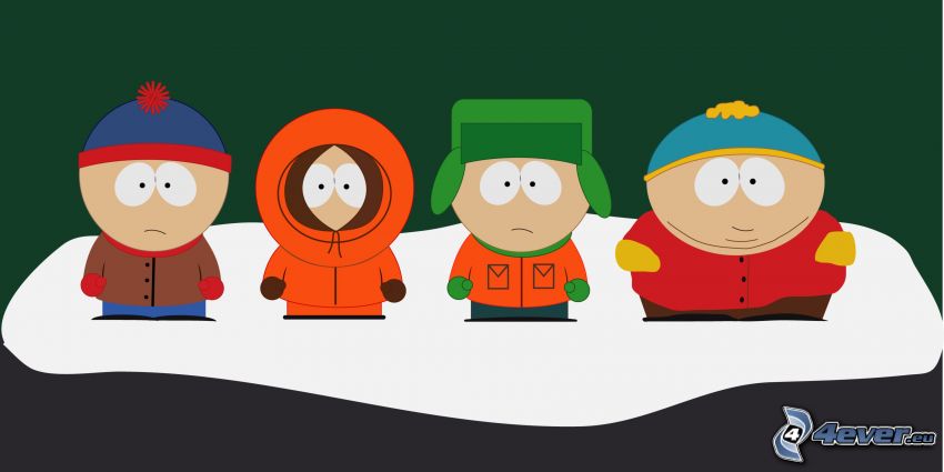 South Park, rajzolt figurák