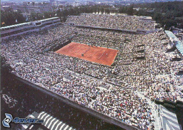 Roland Garros, közönség