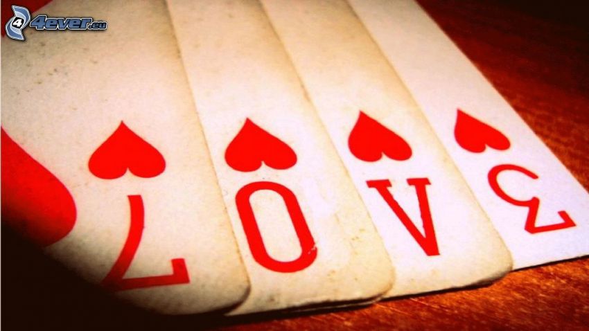 love, kártyák