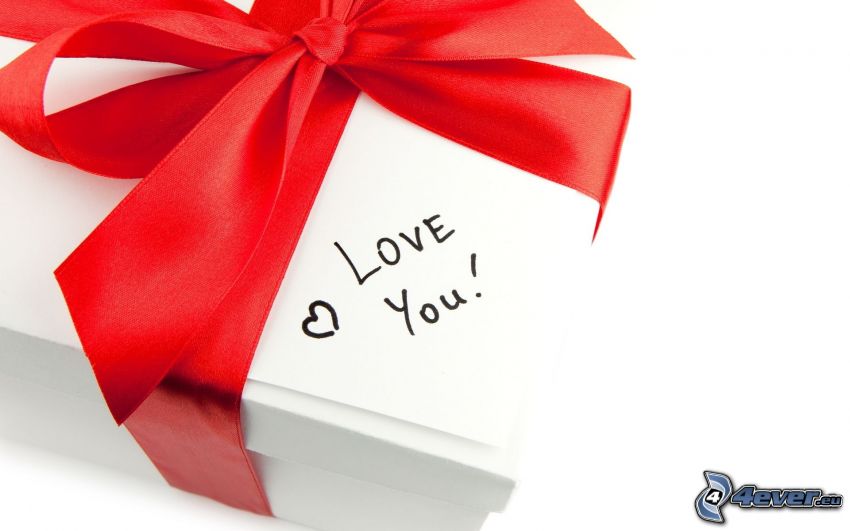 Love you!, ajándék