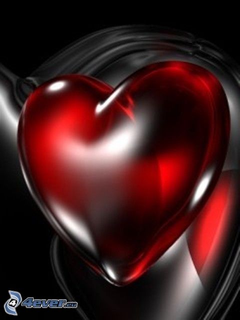 piros szív