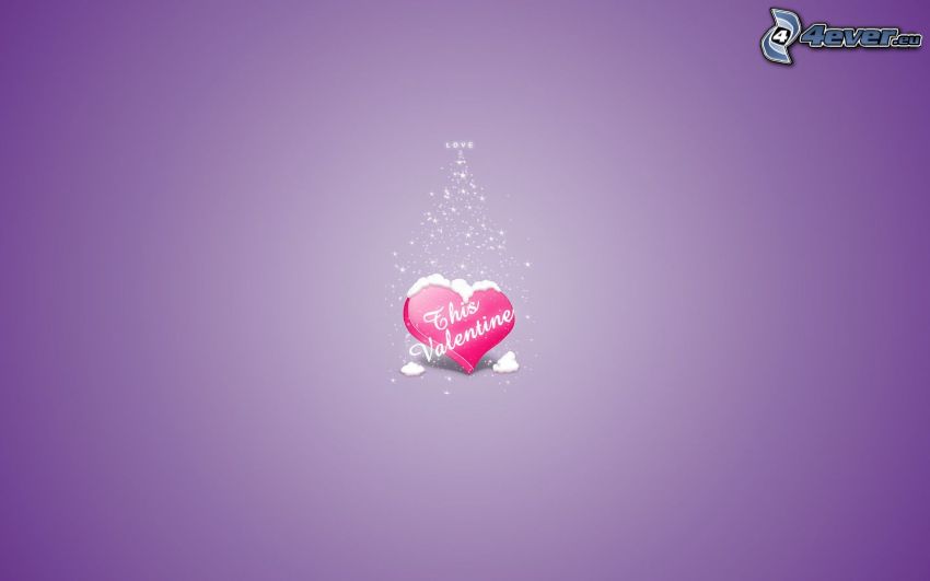 valentin-napi szív, szerelem