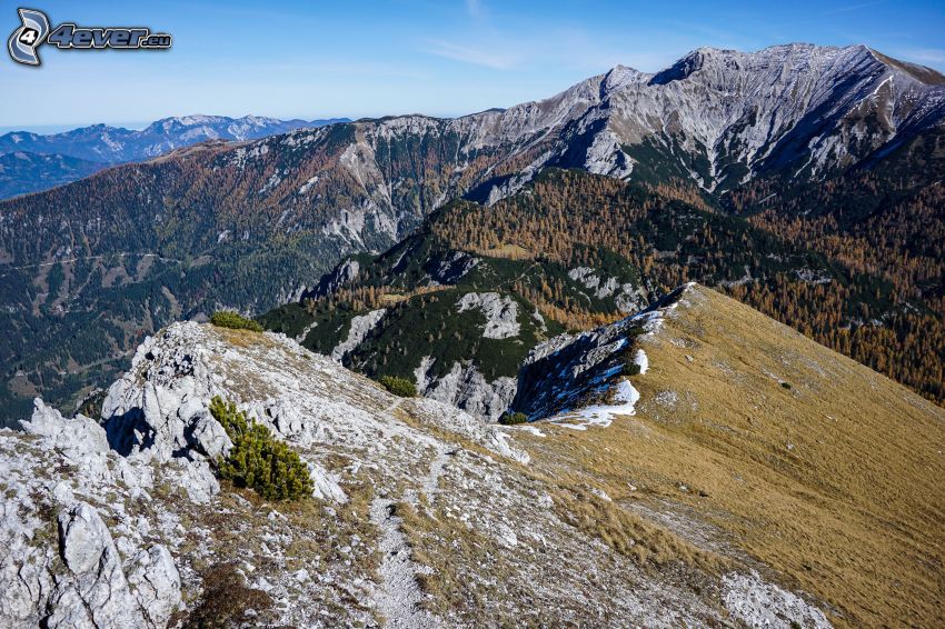 Totes Gebirge, sziklás hegységek