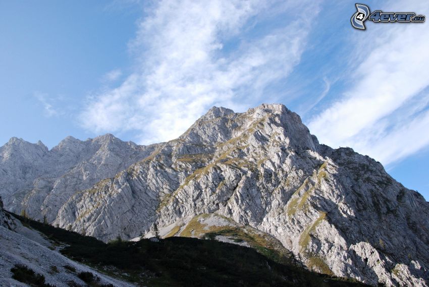 Totes Gebirge, sziklás hegységek