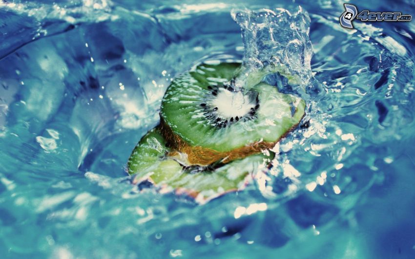 kiwi, víz