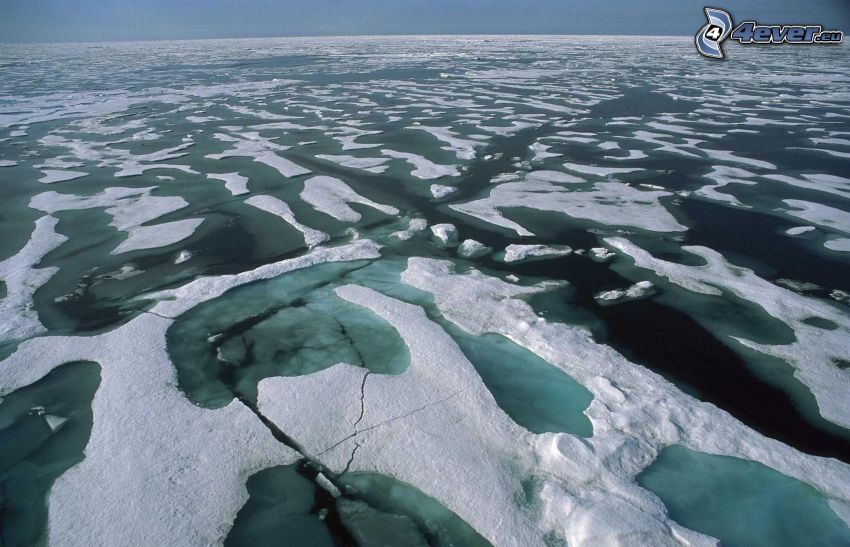 Jeges-tenger, gleccserek