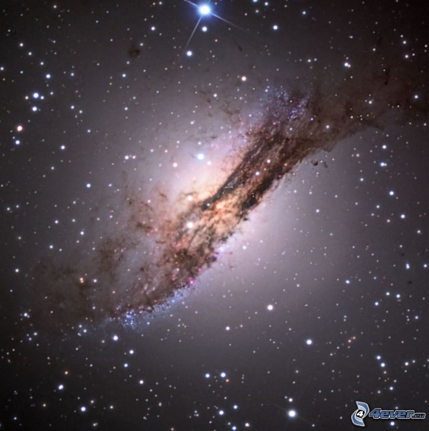 NGC 5128, galaxis, csillagok