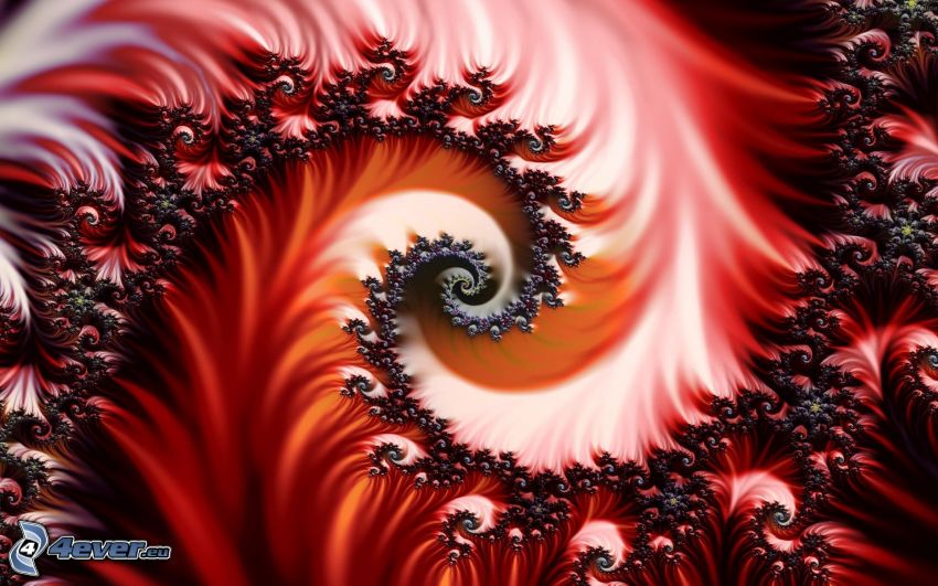 spirala, fraktal