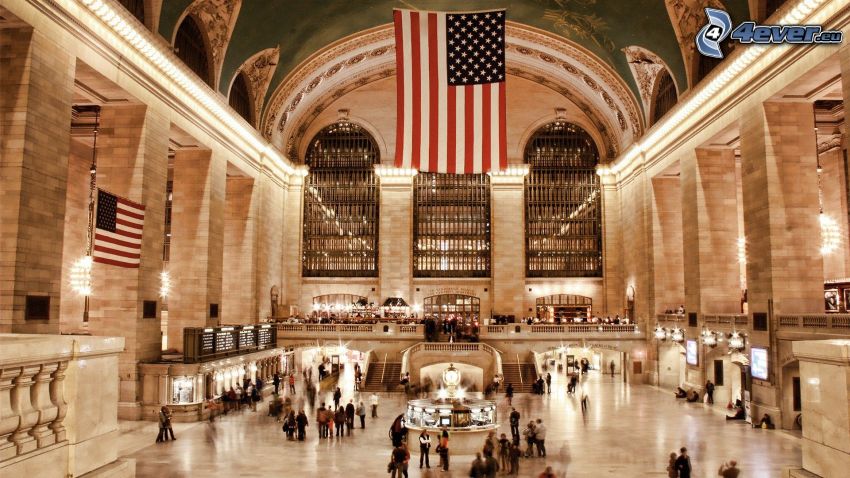 Grand Central Terminal, stacja kolejowa, New York