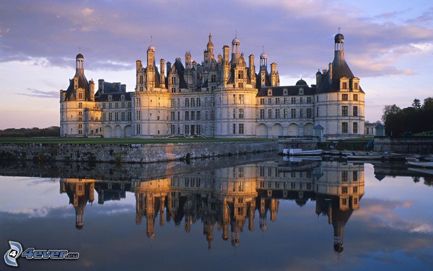 Zamek w Chambord, Francja