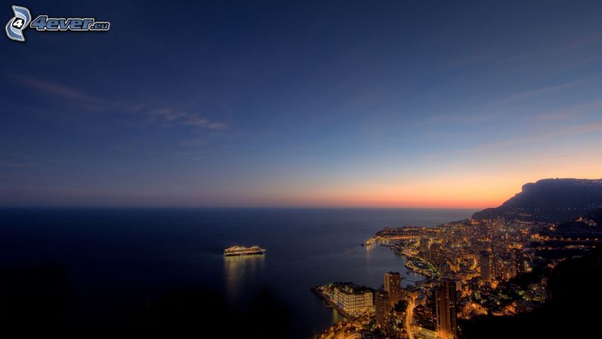 Monako, morze