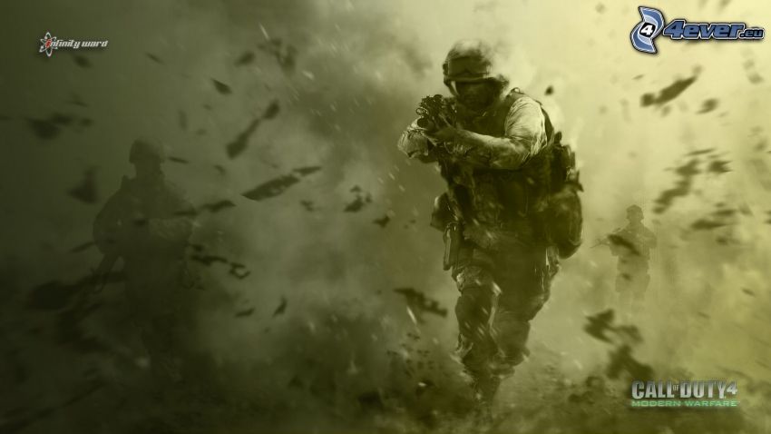 Call of Duty 4 - Modern Warfare, żołnierz