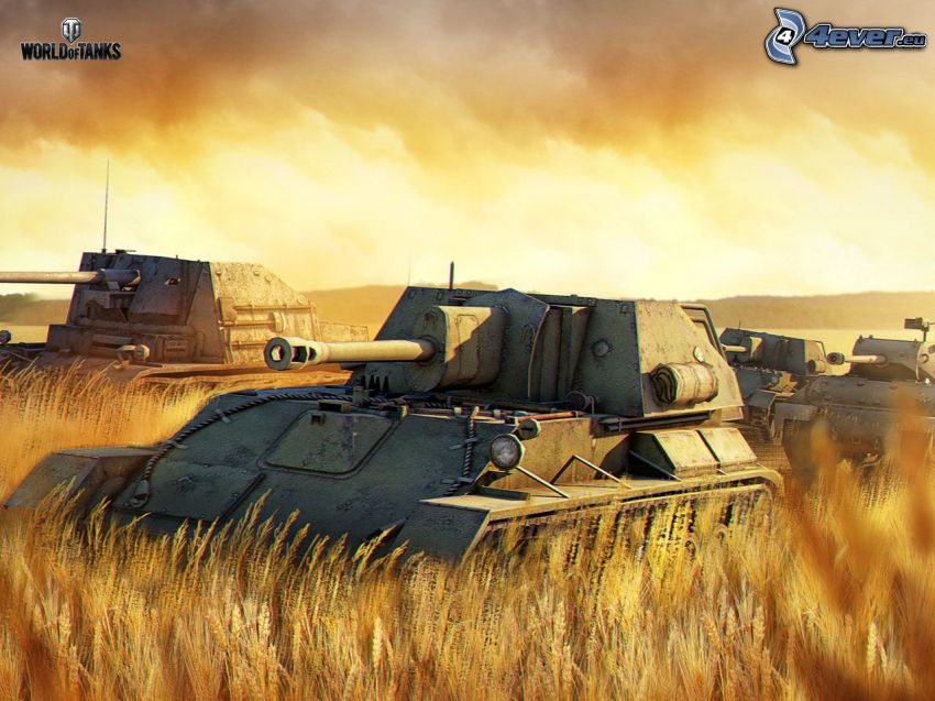 World of Tanks, czołgi, pole