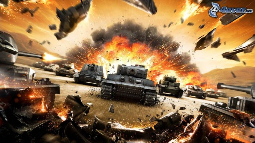 World of Tanks, czołgi, Tiger, Wehrmacht