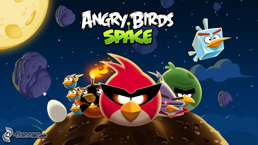 Angry birds, wszechświat