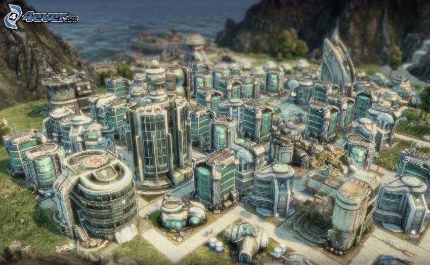 Anno 2070, sci-fi miasta