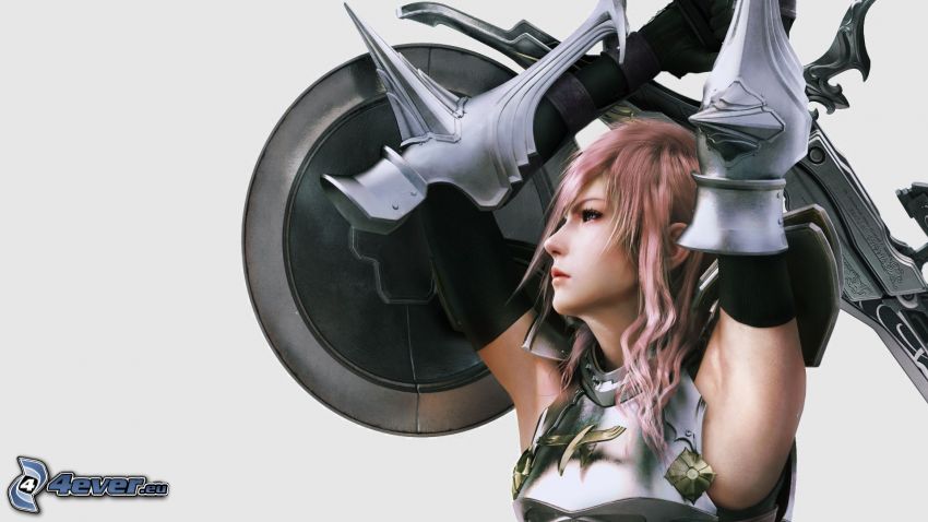 Final Fantasy XIII, wojowniczka z fantazji