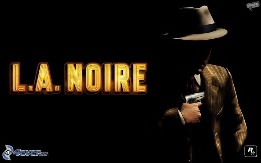 L.A. Noire, mężczyzna z pistoletem