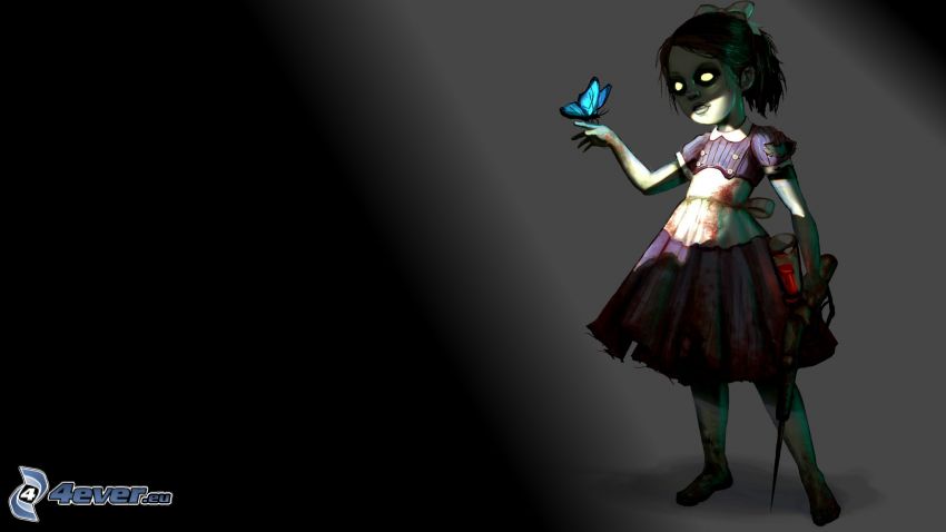 Little Sisters, Bioshock 2, animacyjna dziewczyna