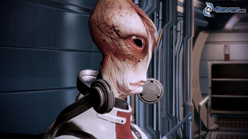 Mordin Solus, Mass Effect 2, obcy