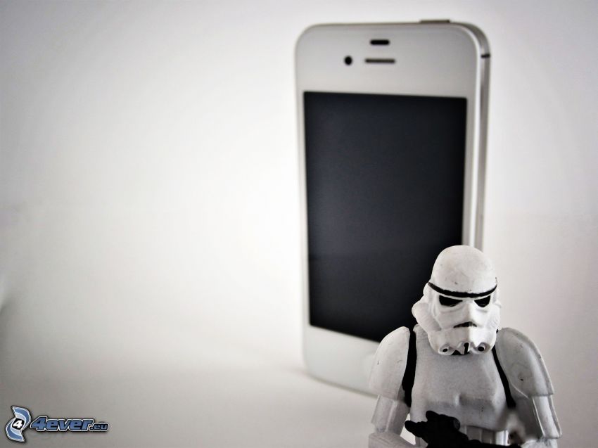 iPhone, figurka, Star Wars