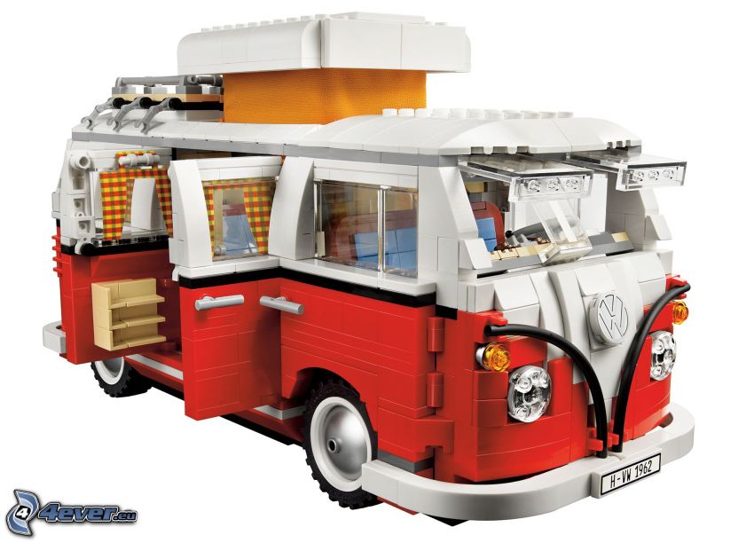 Volkswagen Type 2, Lego, karawan