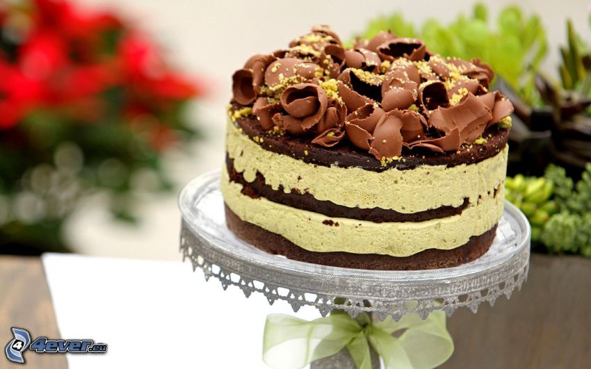 czekoladowy tort, tort