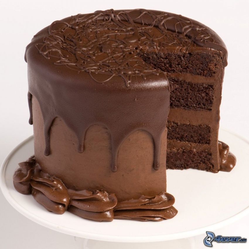 czekoladowy tort