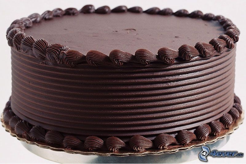czekoladowy tort