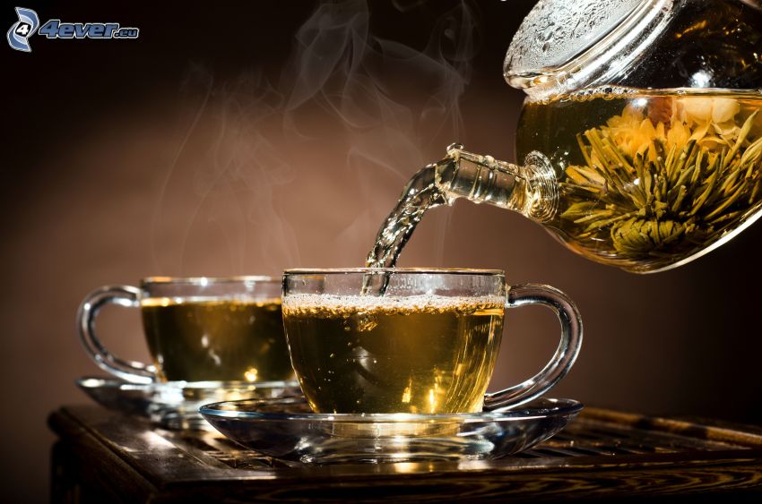 herbata ziołowa, czajnik