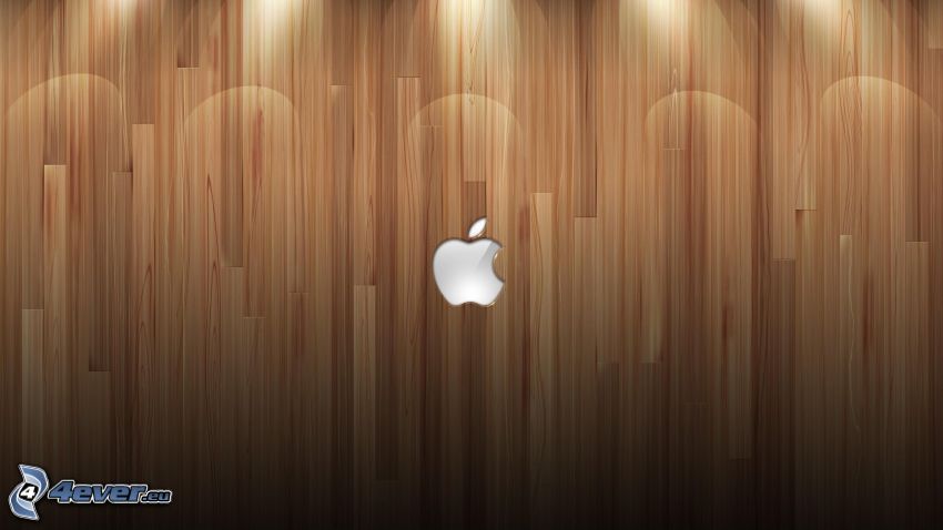 Apple, drewno