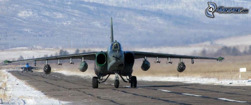 Sukhoi Su-25, pas startowy
