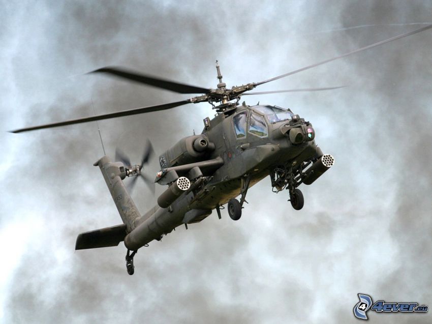 AH-64 Apache, ciemne chmury