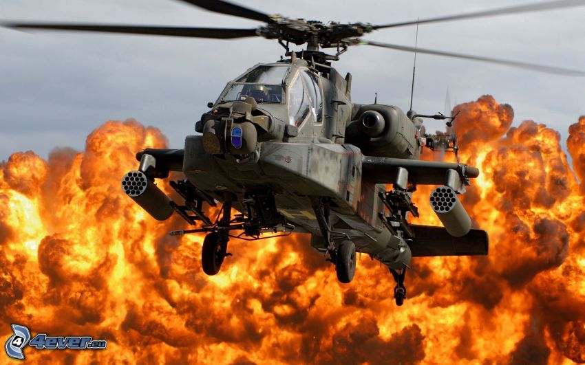 AH-64 Apache, ogień