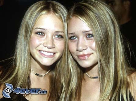 bliźniaki, Olsen, aktorki