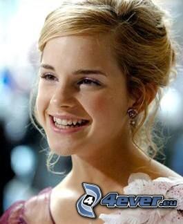 Emma Watson, uśmiech, Hermiona