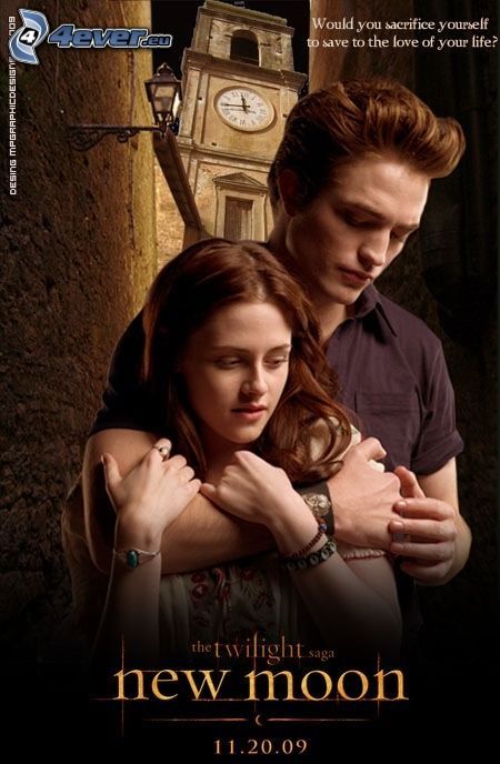 New Moon, Edward Cullen, Bella Swan