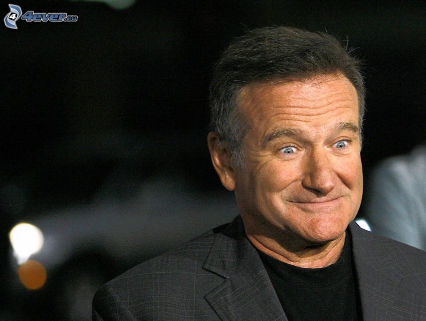 Robin Williams, uśmiech